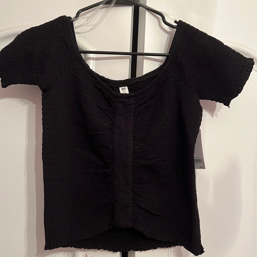 NWT Strech short sleeve top